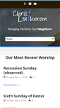 Mobile Screenshot of christfortworth.com