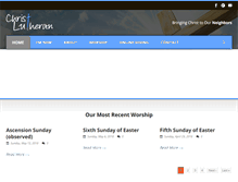 Tablet Screenshot of christfortworth.com
